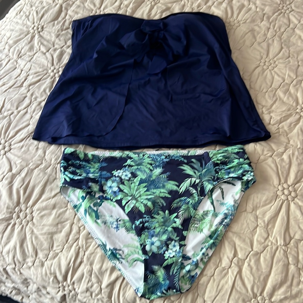 Tommy Bahama two-piece swim tankini